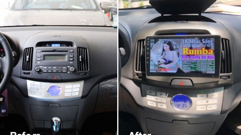 Màn hình DVD Android xe Hyundai Avante 2007 - 2016 | Gotech GT6 New